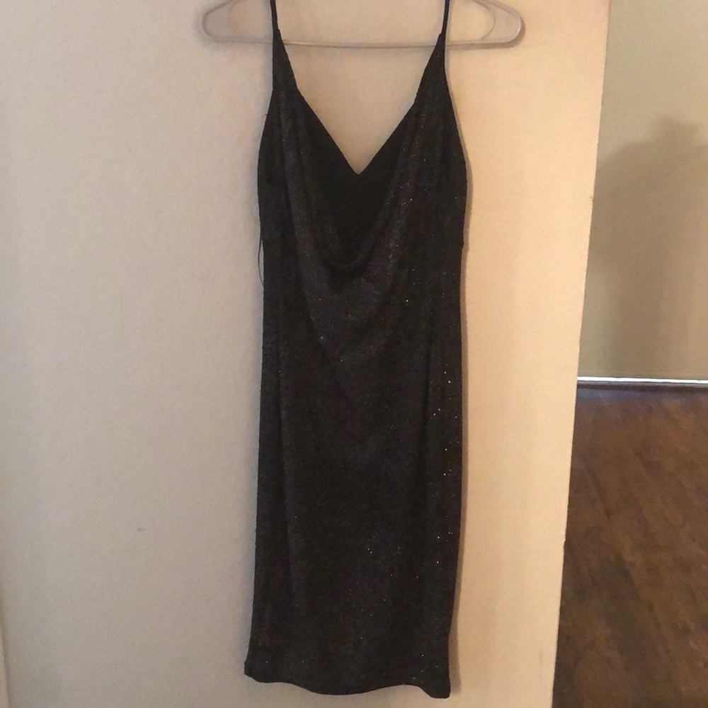 Low back cut dress